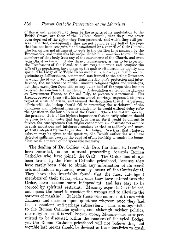 The Freemasons' Quarterly Review: 1854-09-30 - The Freemasons' Quarterly Magazine.