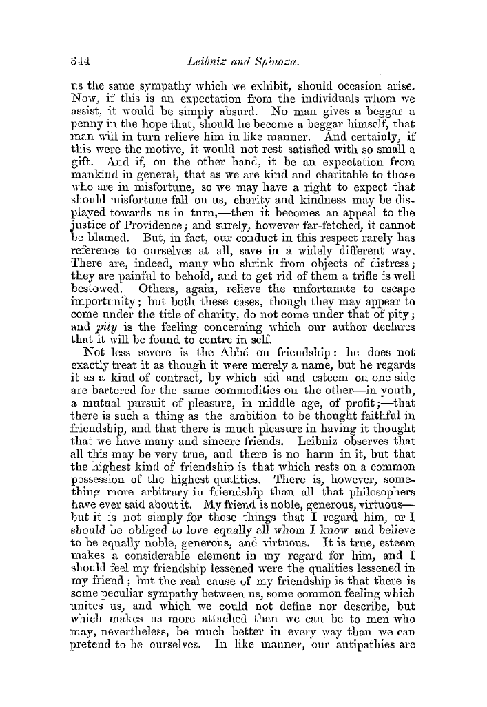 The Freemasons' Quarterly Review: 1854-09-30 - Leibniz And Spinoza.