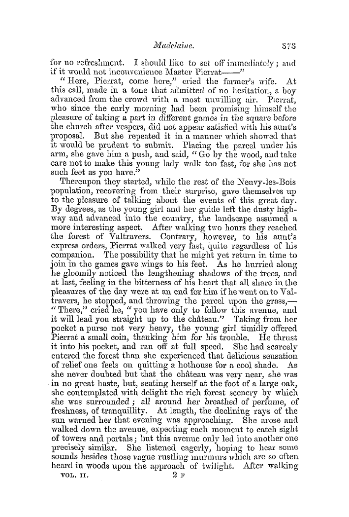 The Freemasons' Quarterly Review: 1854-09-30 - Madelaine.