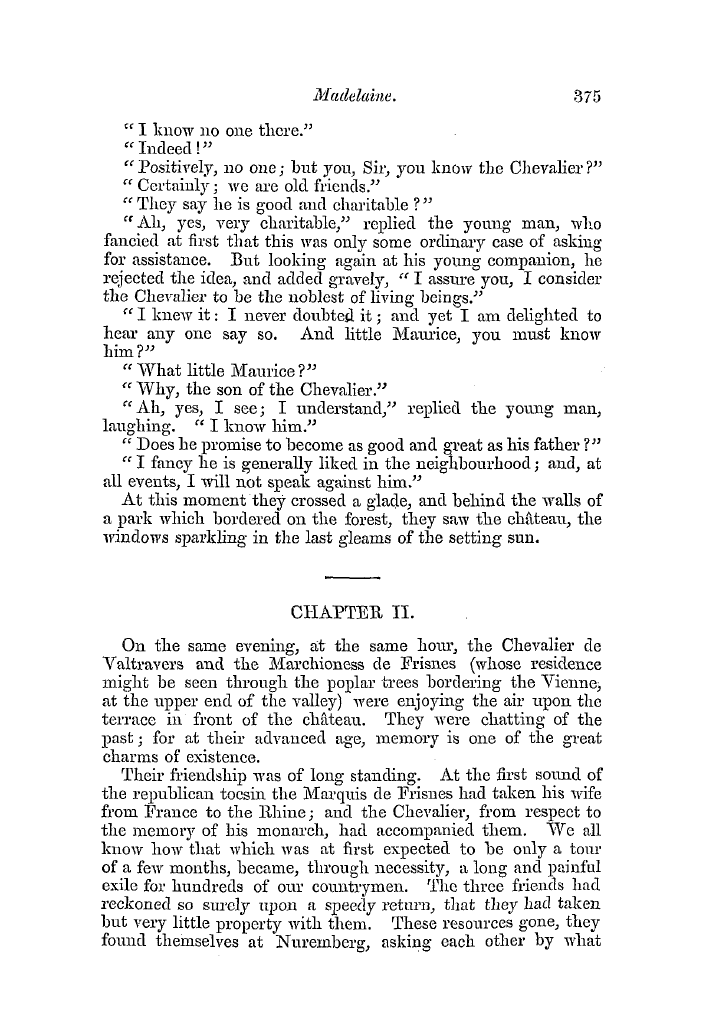 The Freemasons' Quarterly Review: 1854-09-30 - Madelaine.