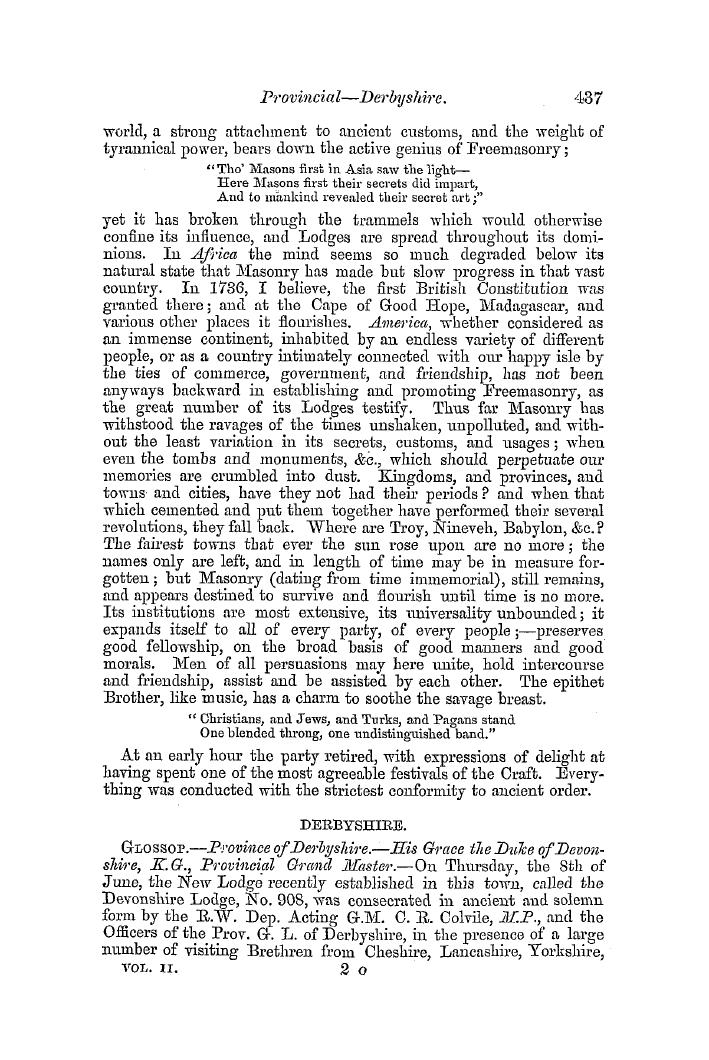 The Freemasons' Quarterly Review: 1854-09-30: 105