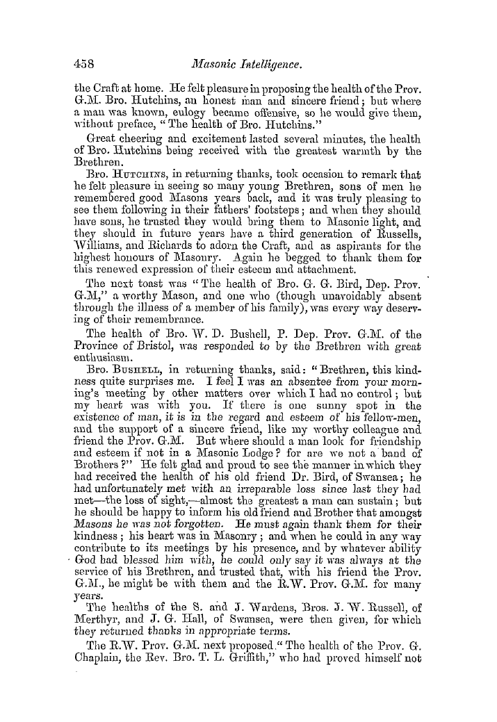 The Freemasons' Quarterly Review: 1854-09-30 - Isle Of Wight.