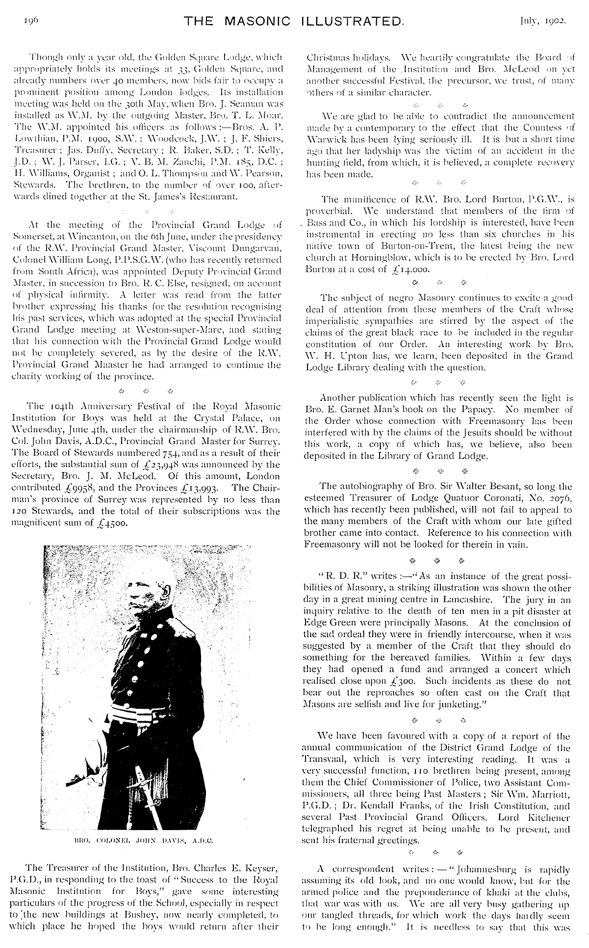 The Masonic Illustrated: 1902-07-01: 12