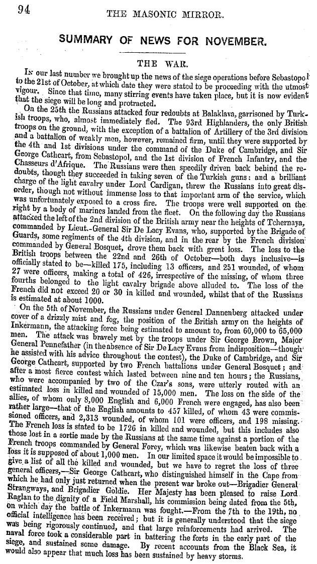 The Masonic Mirror: 1854-12-01: 46