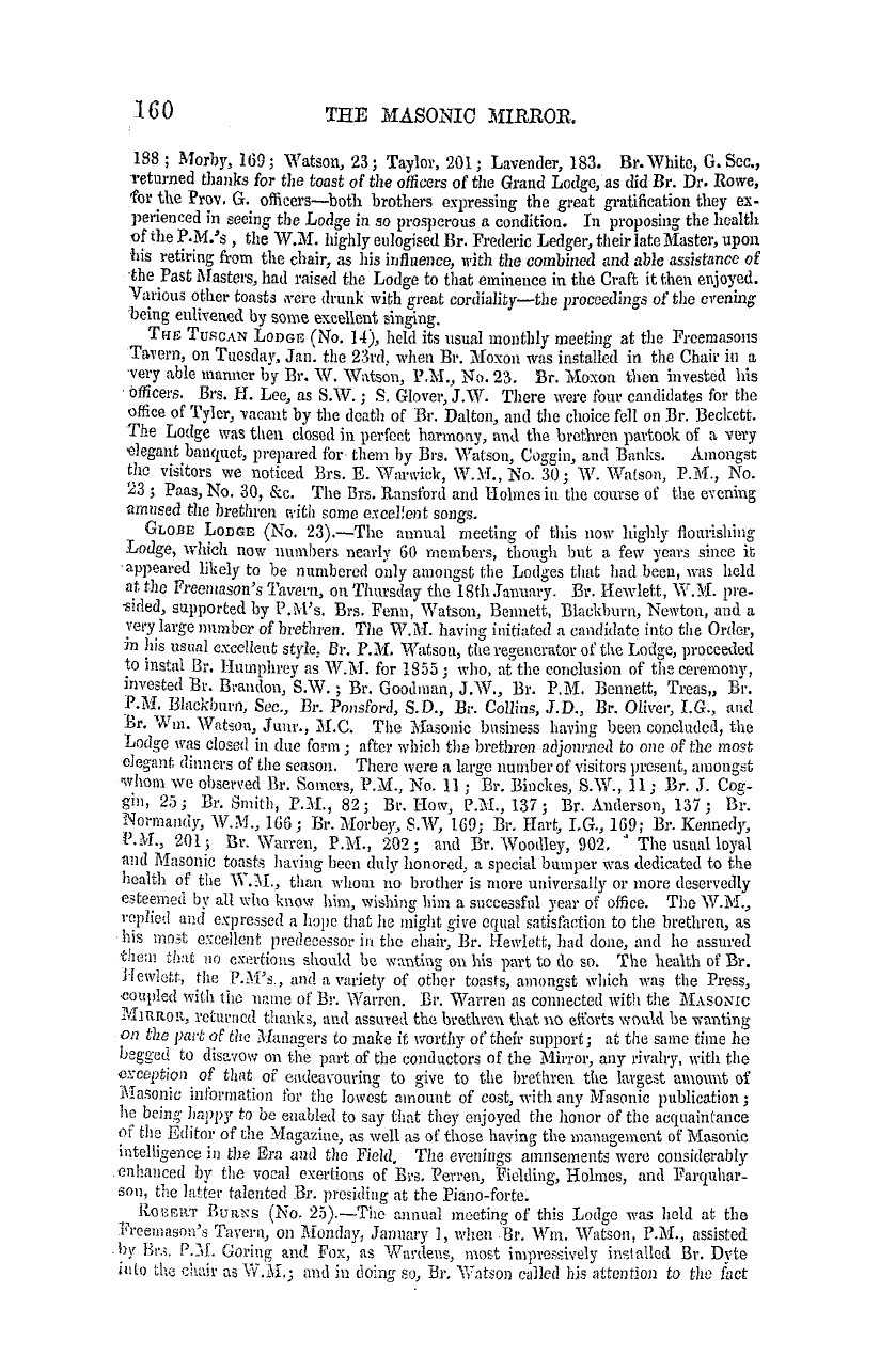 The Masonic Mirror: 1855-02-01: 16