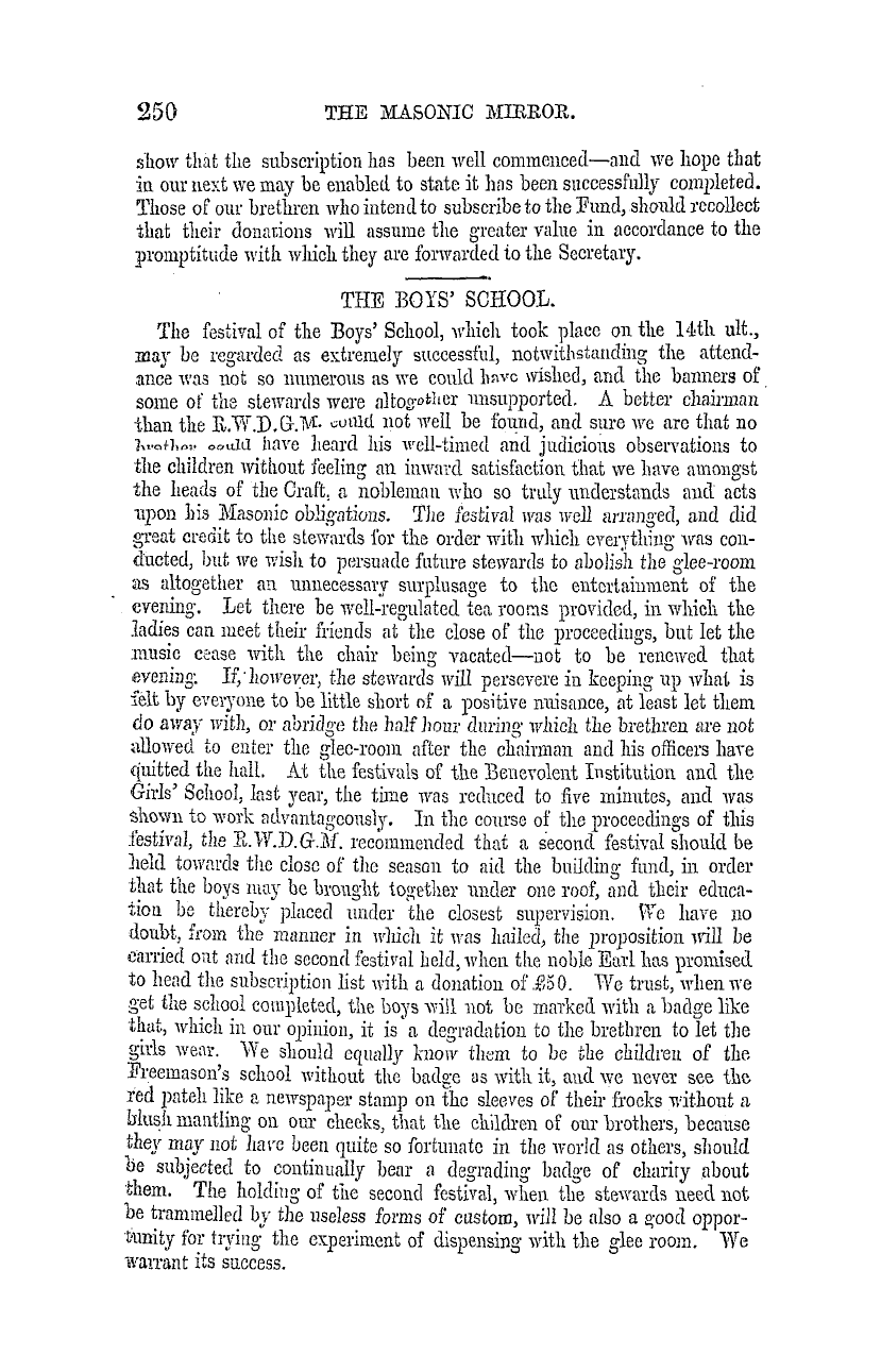 The Masonic Mirror: 1855-04-01 - The Asylum For Aged Freemasons And Their Widows.