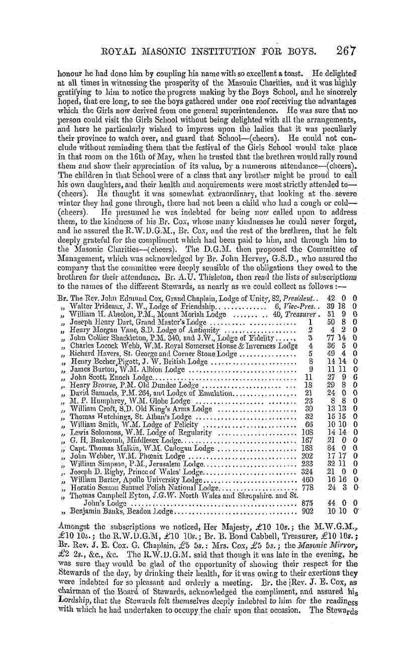 The Masonic Mirror: 1855-04-01: 19