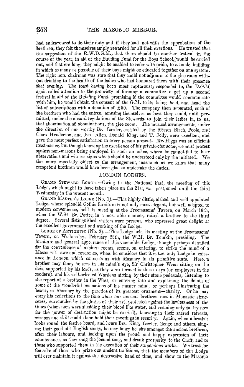 The Masonic Mirror: 1855-04-01: 20