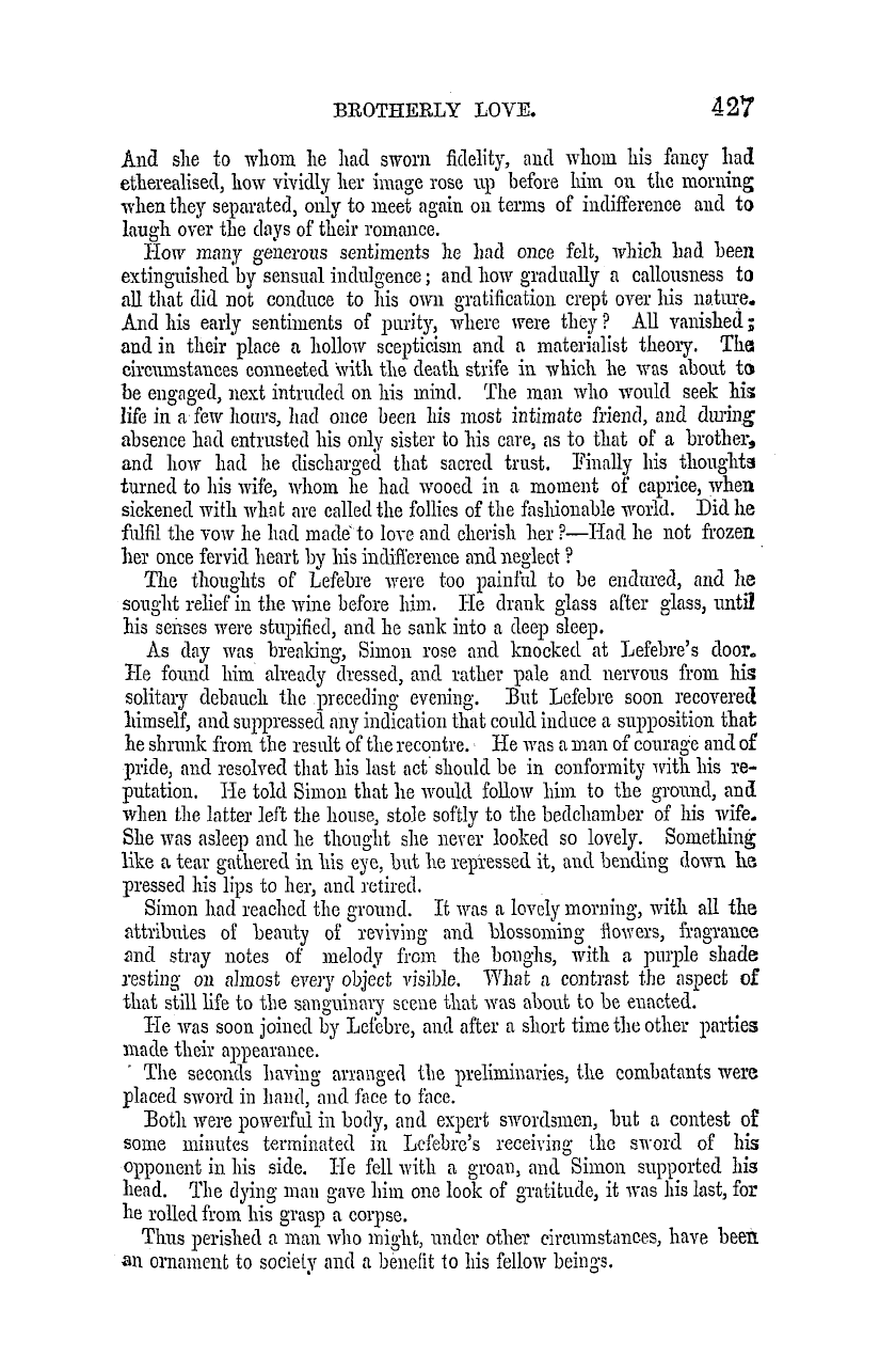 The Masonic Mirror: 1855-07-01 - Brotherly Love.