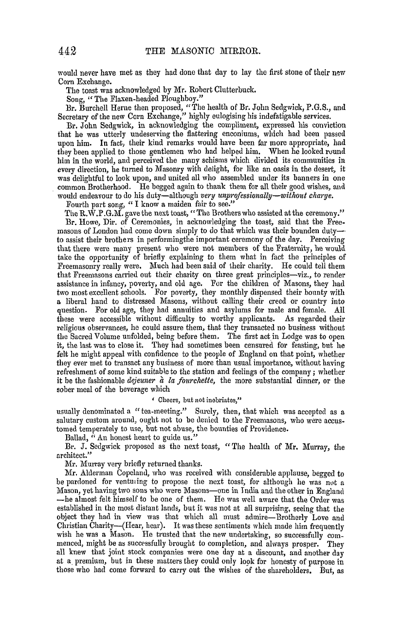 The Masonic Mirror: 1855-07-01 - Provincial Lodges.