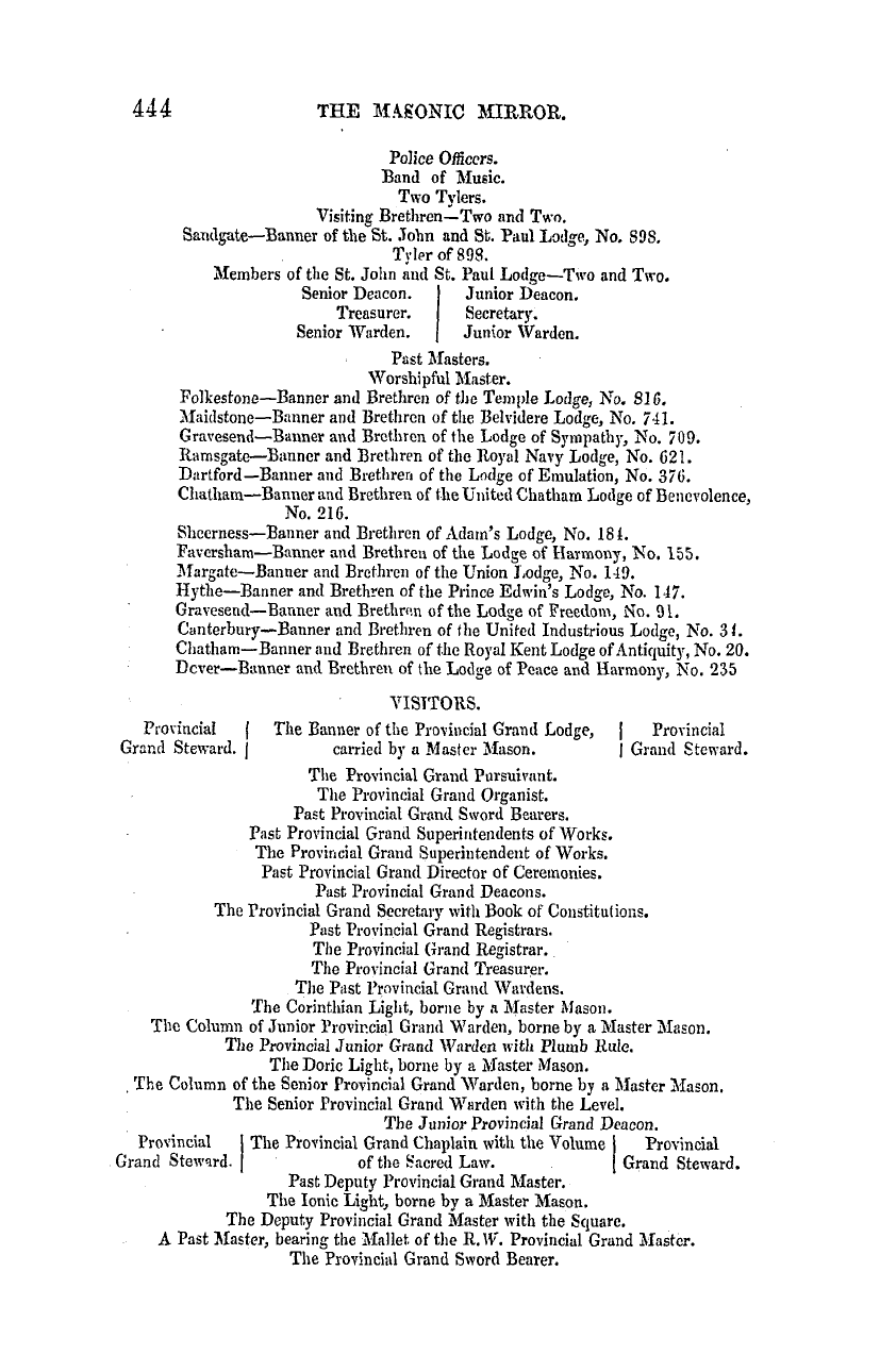 The Masonic Mirror: 1855-07-01: 36