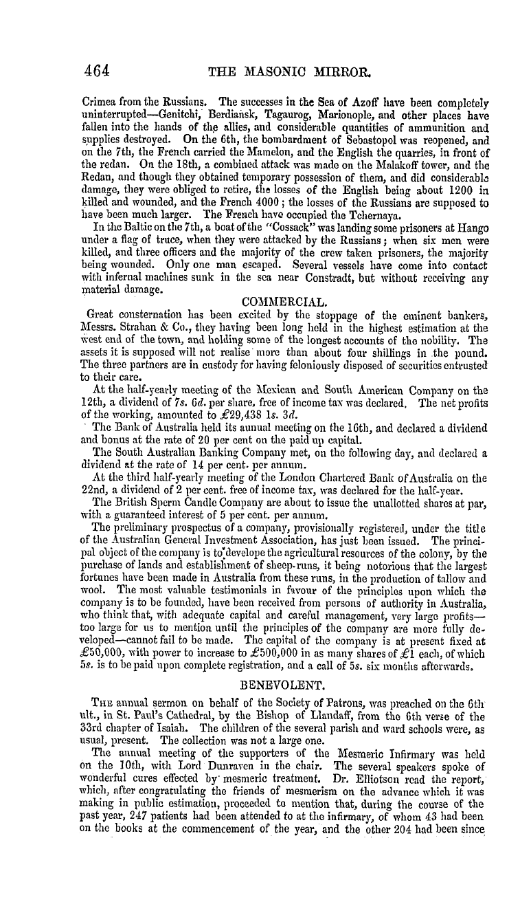 The Masonic Mirror: 1855-07-01: 56