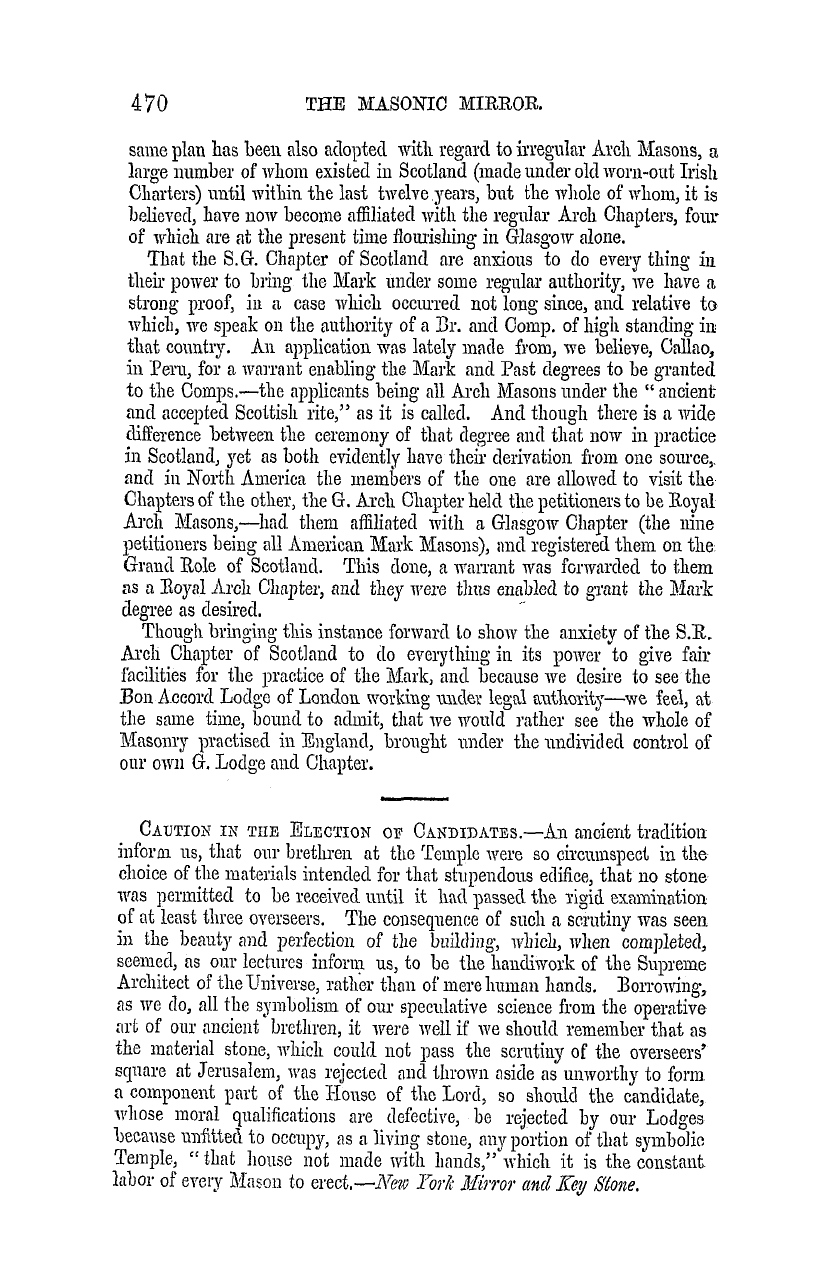 The Masonic Mirror: 1855-08-01: 2