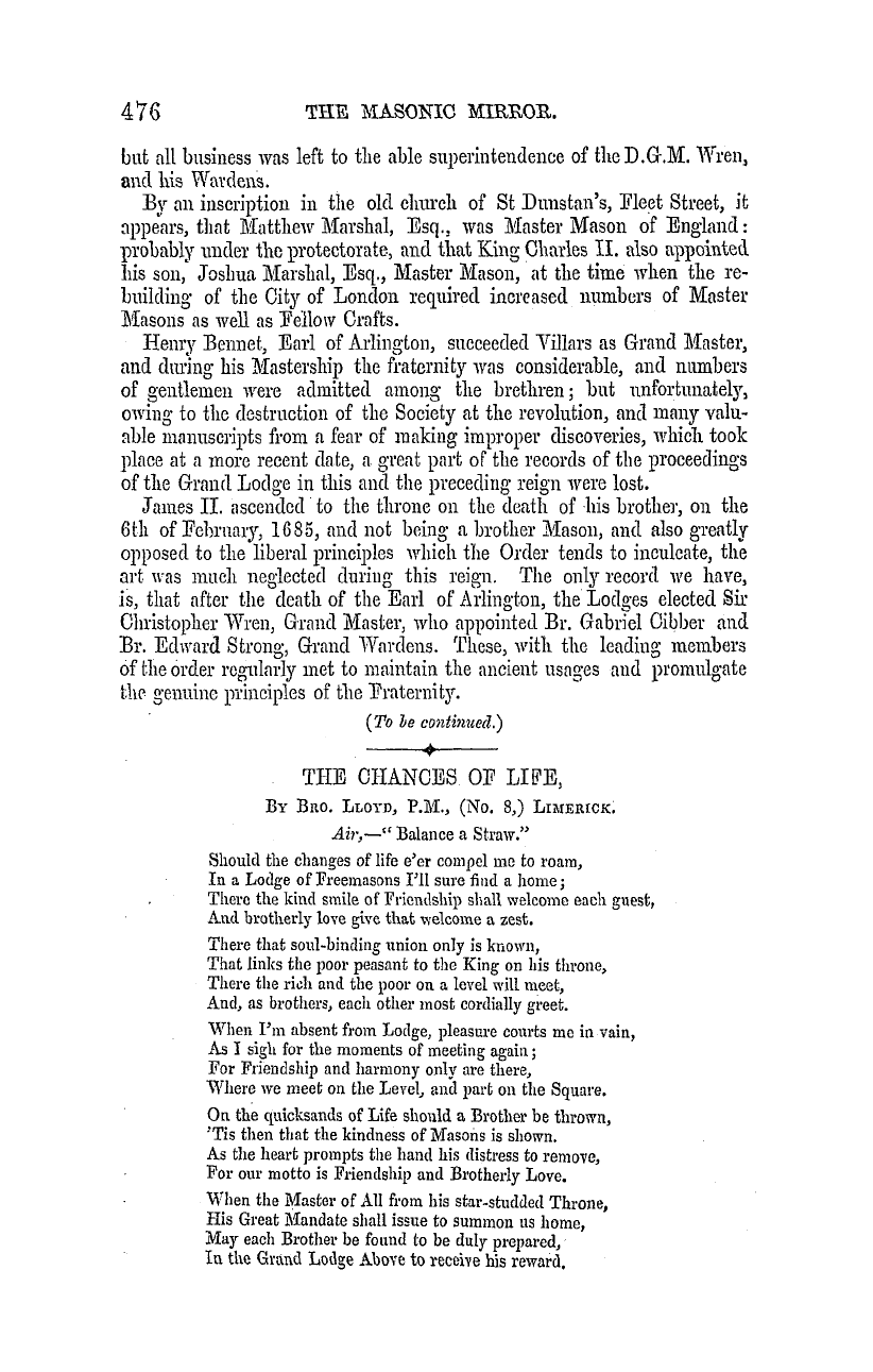 The Masonic Mirror: 1855-08-01: 8