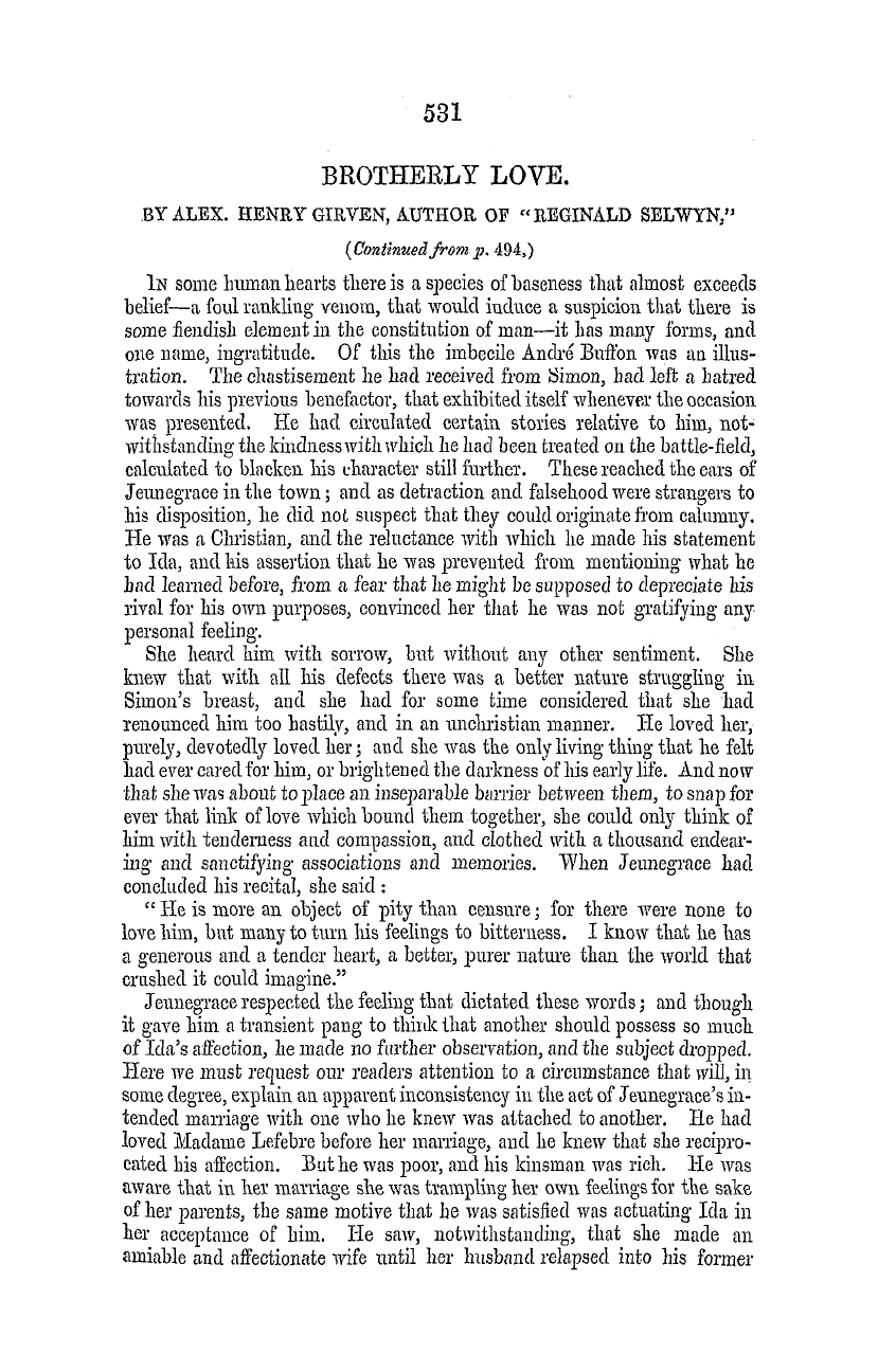 The Masonic Mirror: 1855-09-01 - Brotherly Love.