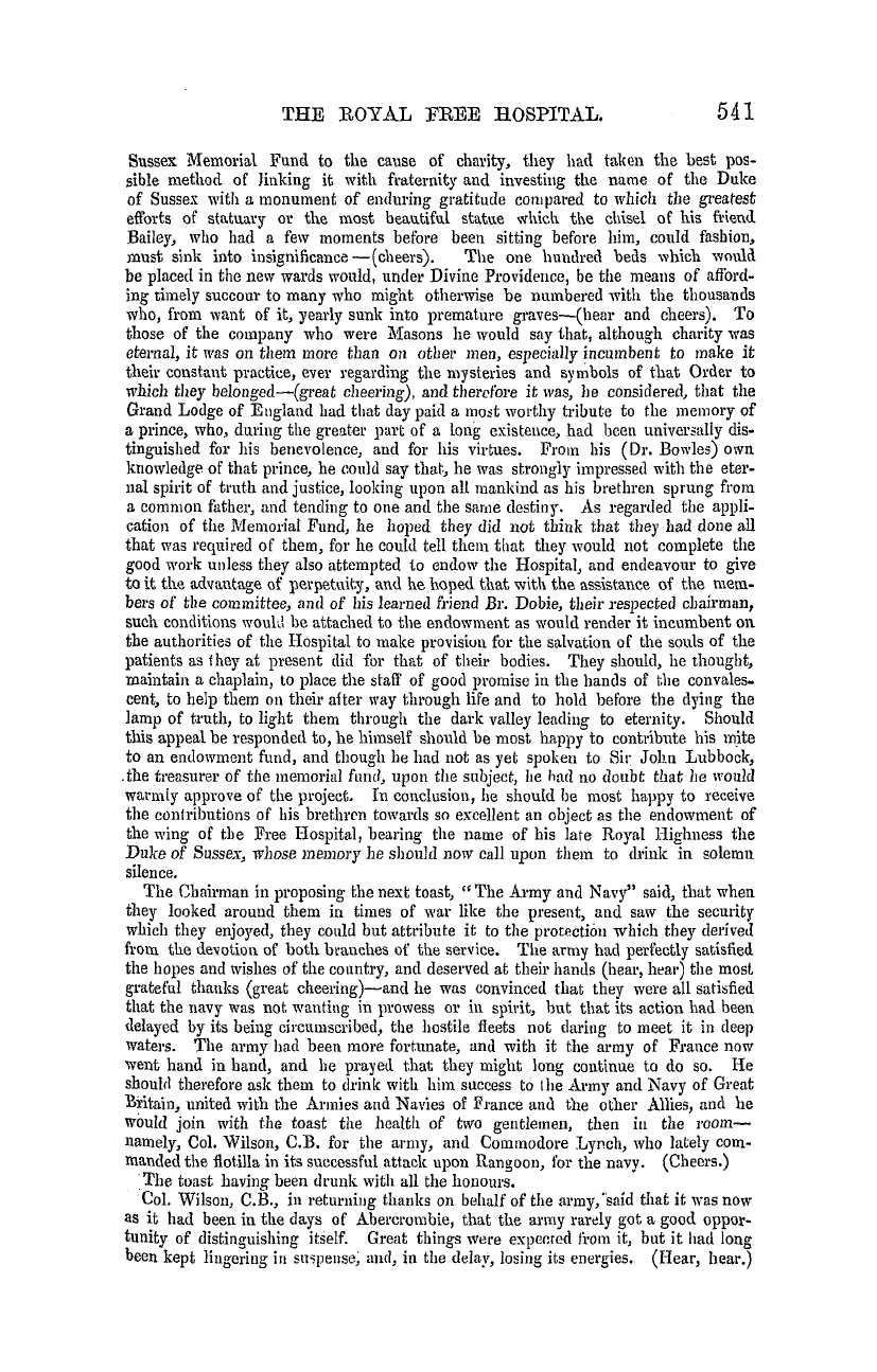 The Masonic Mirror: 1855-09-01 - Masonic Intelligence.