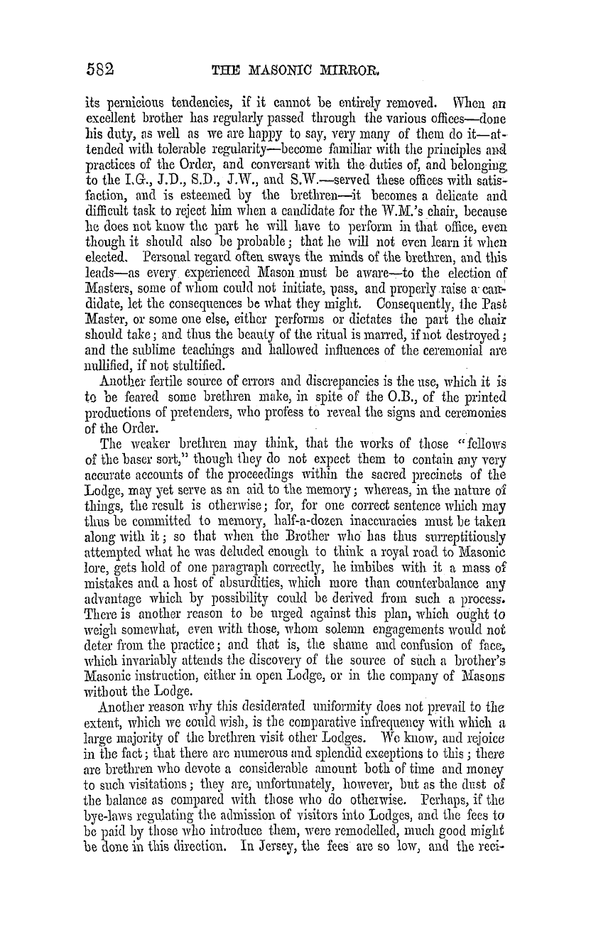 The Masonic Mirror: 1855-10-01: 2