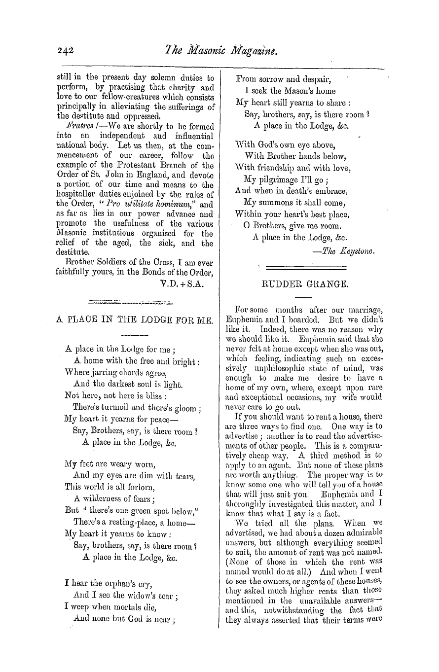 The Masonic Magazine: 1875-02-01: 18