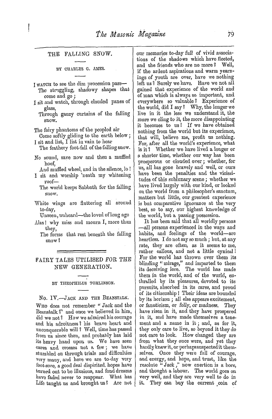 The Masonic Magazine: 1876-08-01: 33