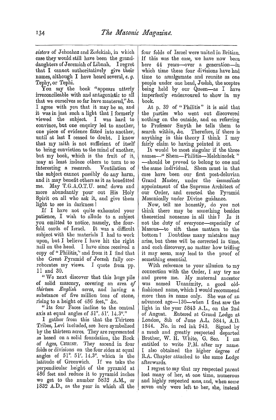 The Masonic Magazine: 1876-09-01: 38