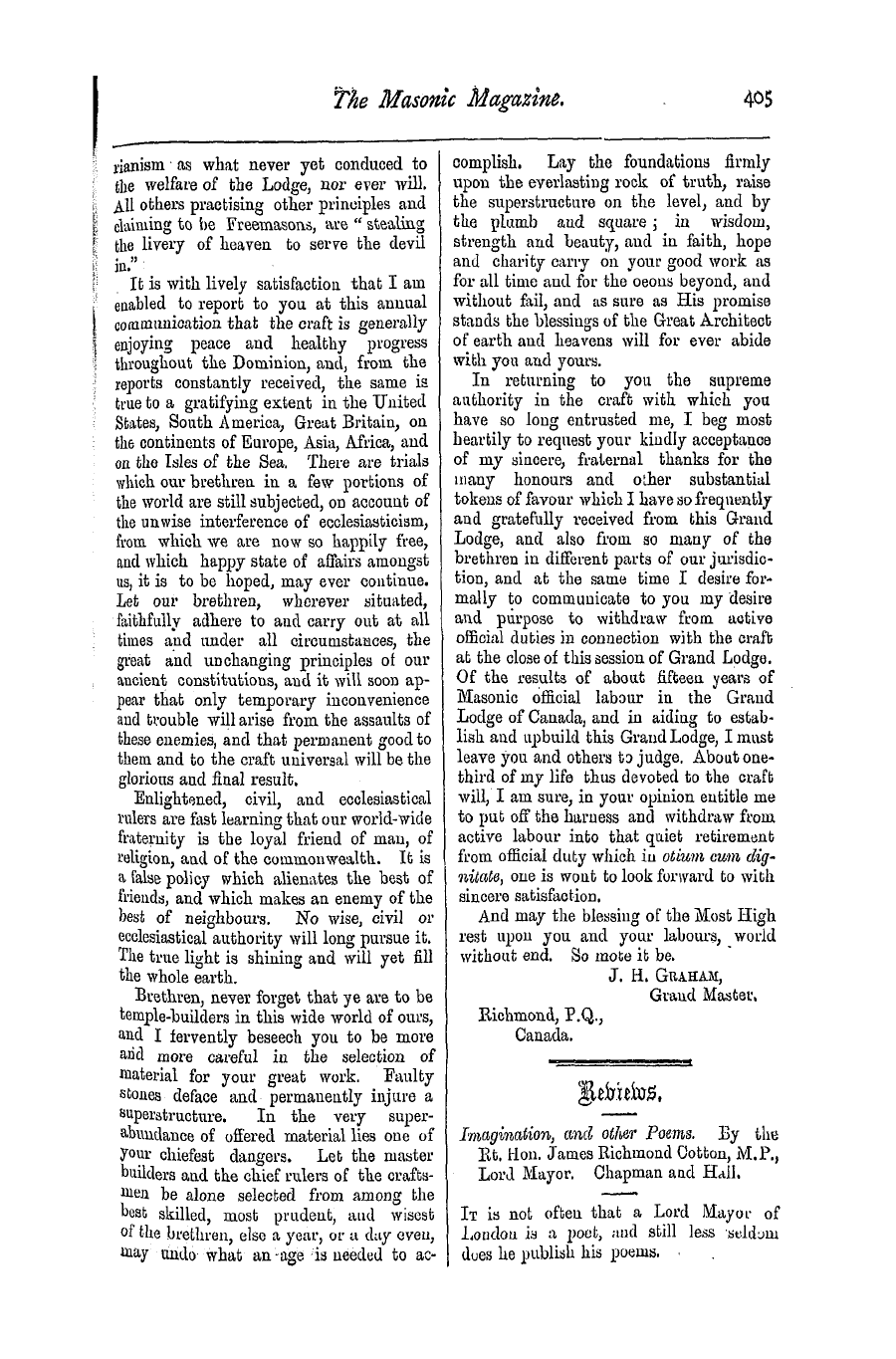 The Masonic Magazine: 1877-01-01: 55