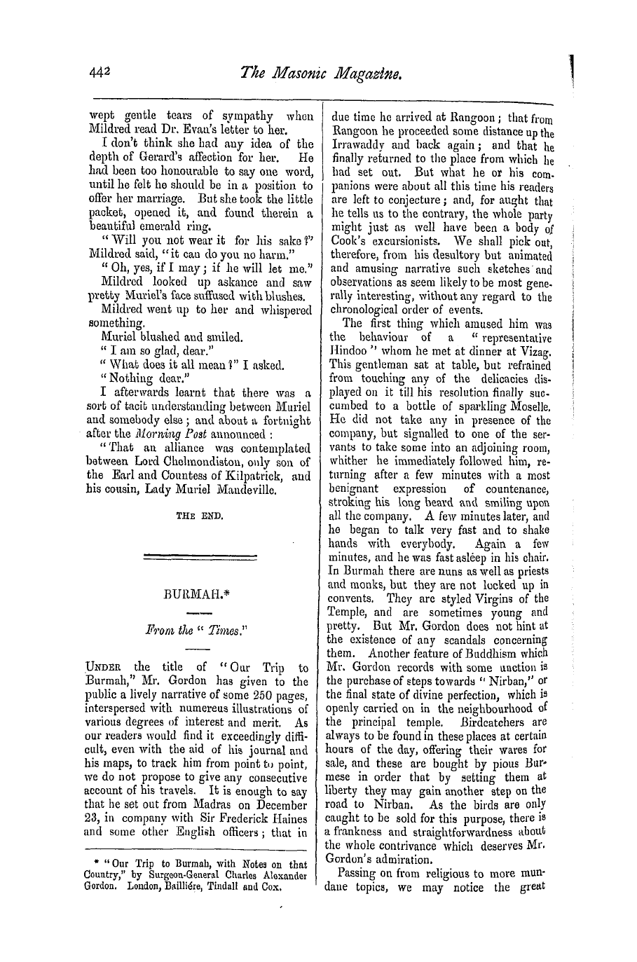 The Masonic Magazine: 1877-02-01 - Gerard Montagu: