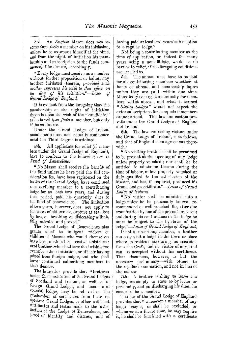 The Masonic Magazine: 1877-02-01: 39