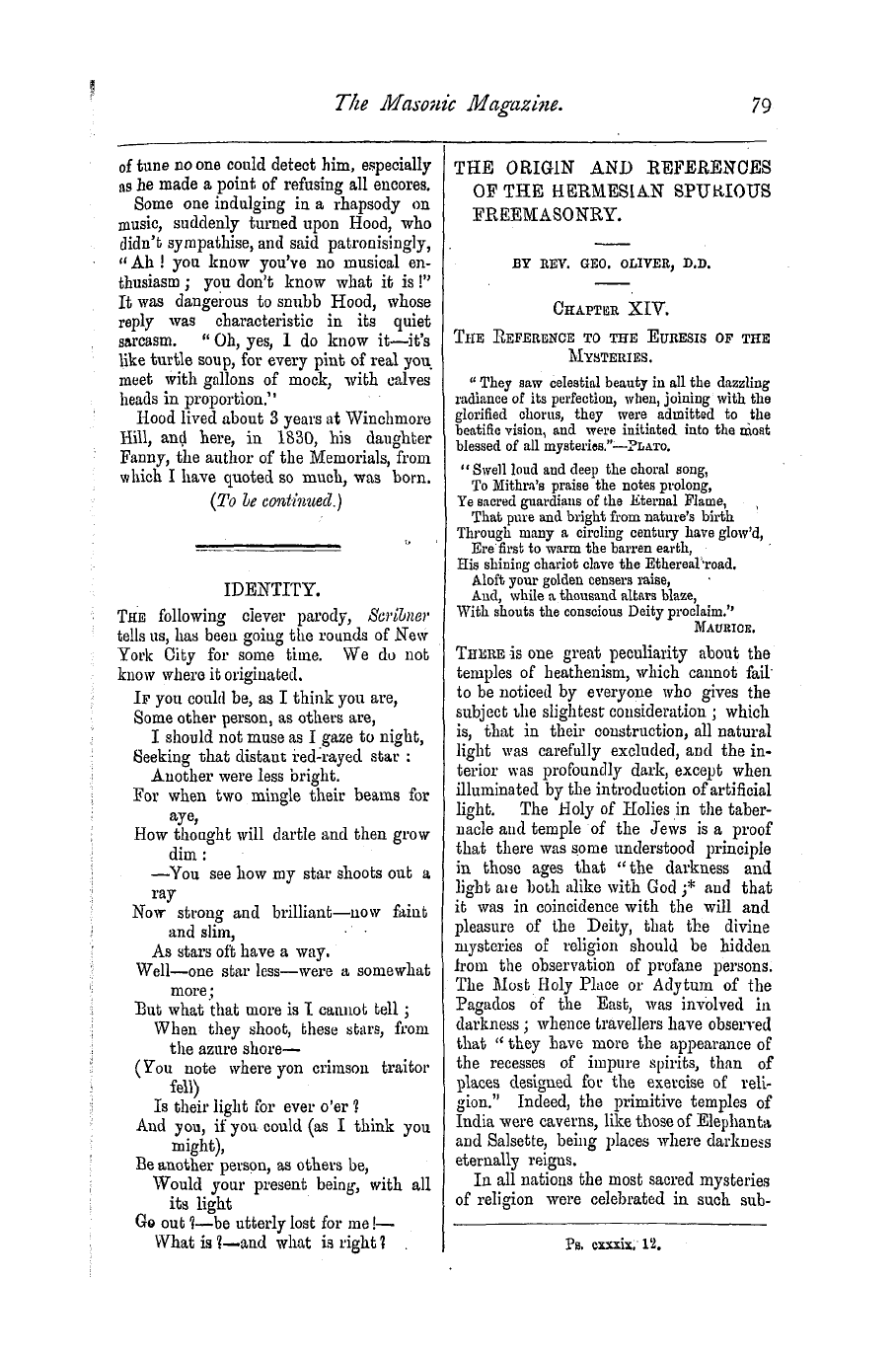 The Masonic Magazine: 1877-08-01: 31