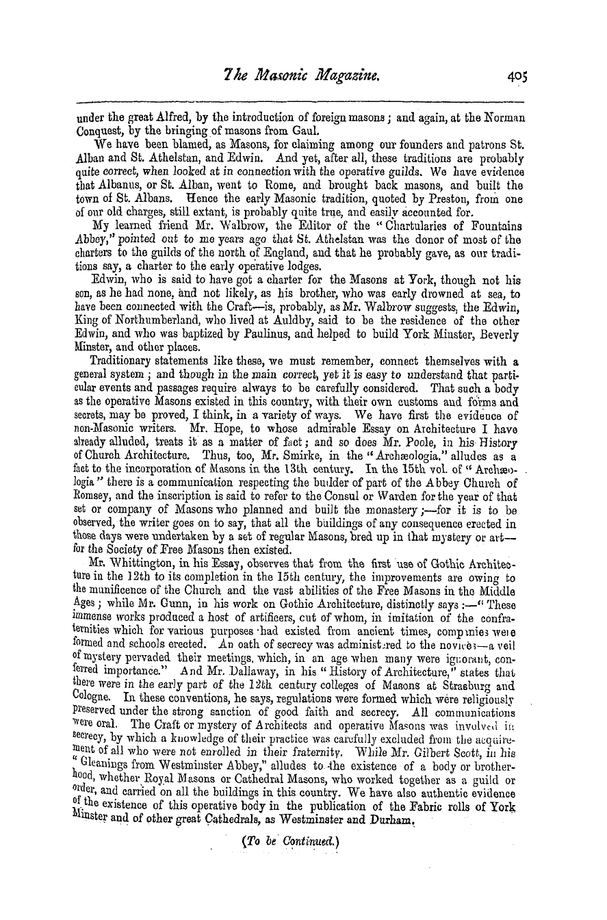 The Masonic Magazine: 1878-02-01: 21