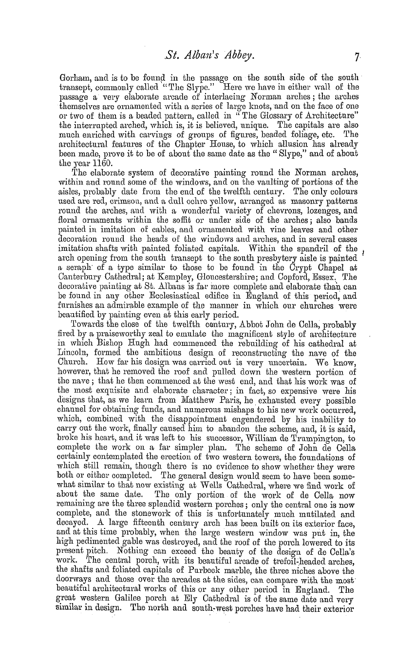 The Masonic Magazine: 1879-07-01 - St. Alban's Abbey.