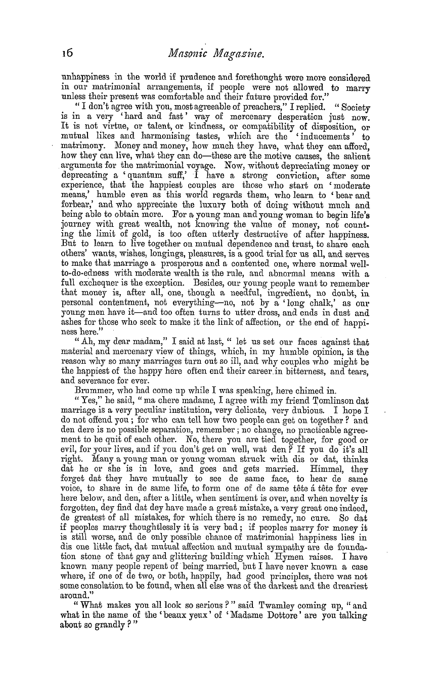 The Masonic Magazine: 1879-07-01: 21