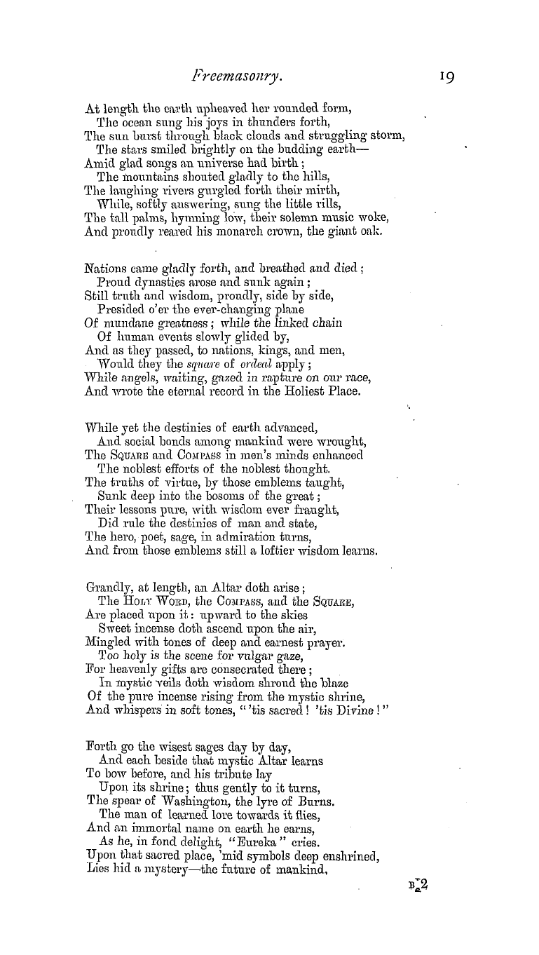 The Masonic Magazine: 1879-07-01 - Freemasonry.