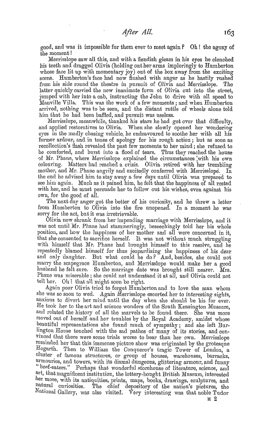 The Masonic Magazine: 1881-10-01 - After All;