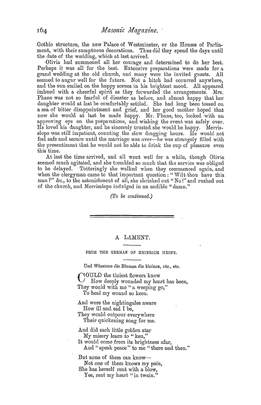 The Masonic Magazine: 1881-10-01 - After All;