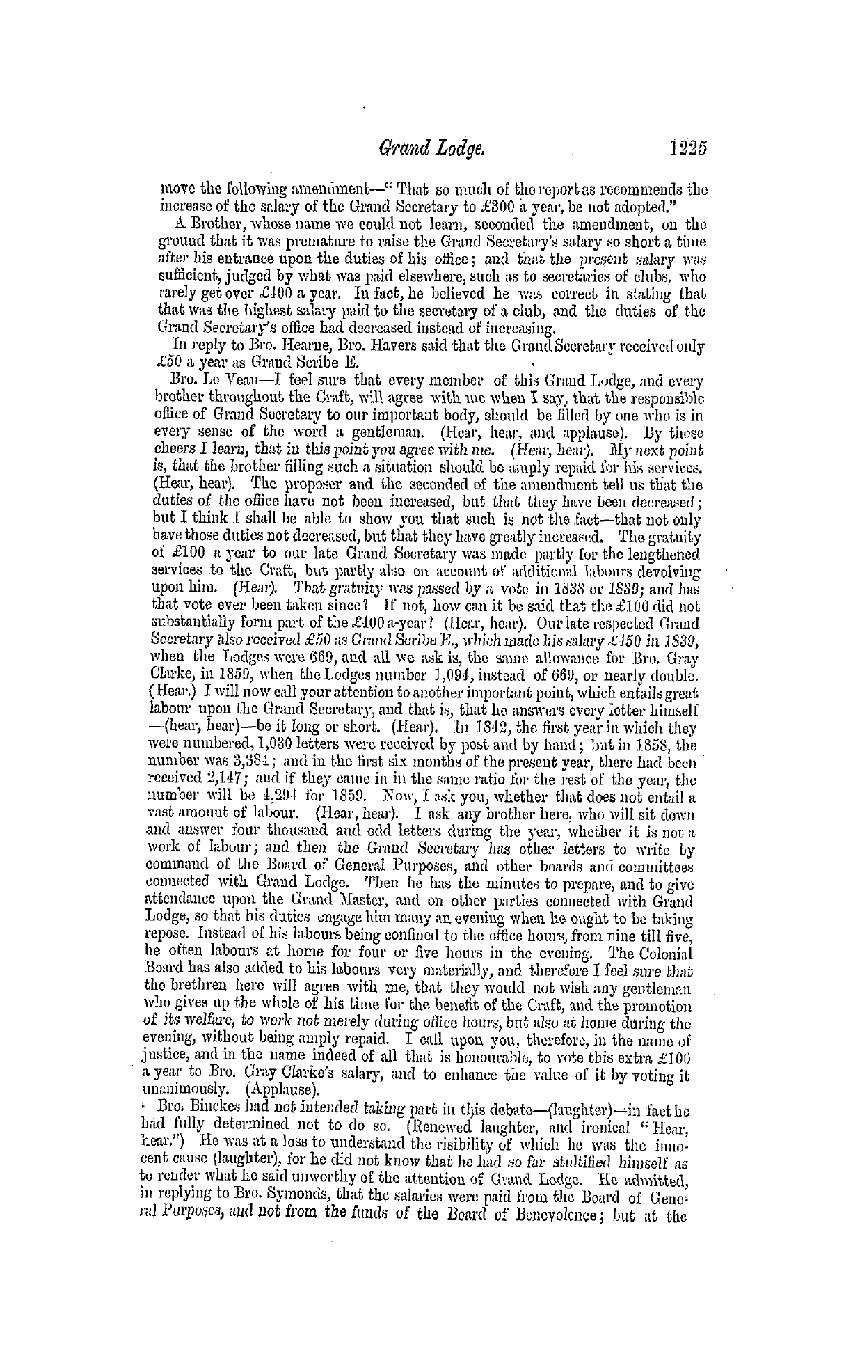 The Freemasons' Monthly Magazine: 1859-06-29 - The Masonic Mirror.