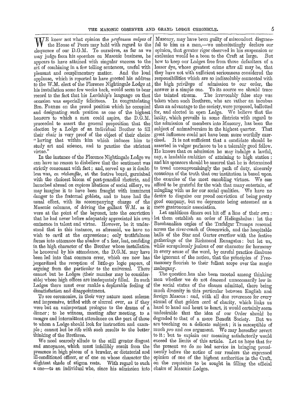 The Masonic Observer: 1857-09-20: 5