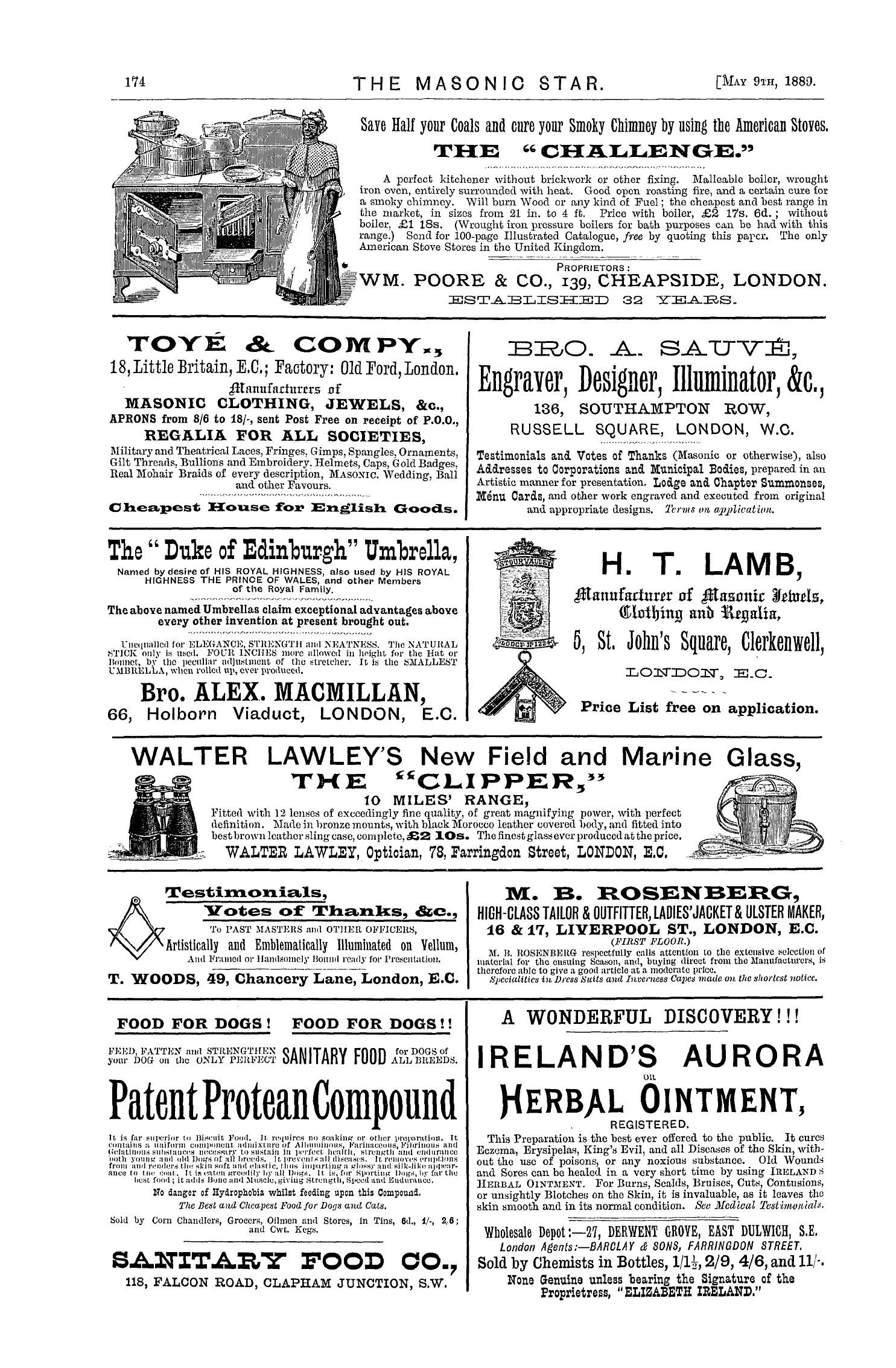 The Masonic Star: 1889-05-16: 8