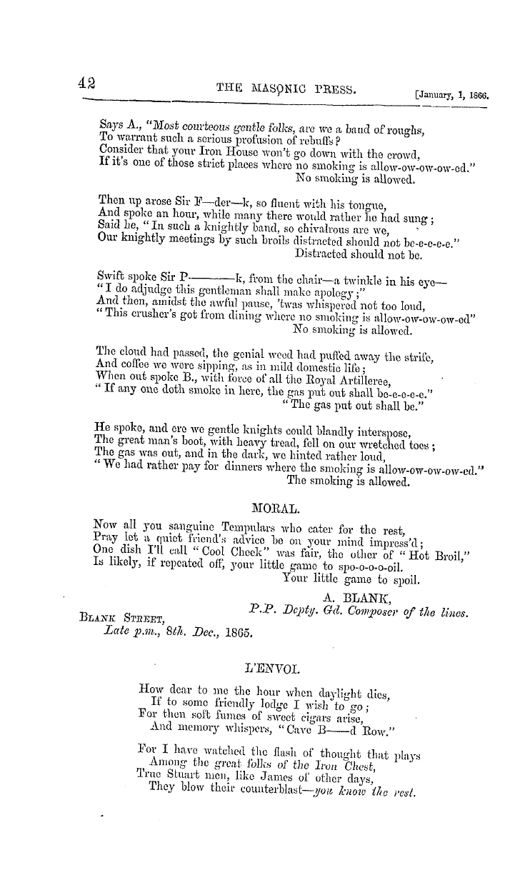 The Masonic Press, Jan. 1, 1866: Page 45 | Masonic Periodicals