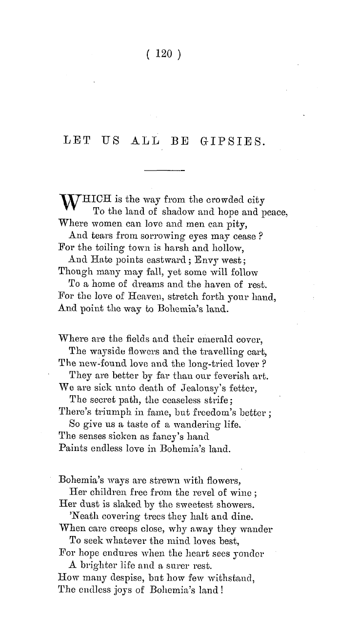 The Masonic Monthly: 1882-08-01 - Let Us All Be Gipsies.